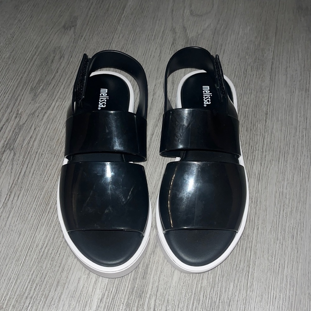 Like new sold out Melissa Soho Black White